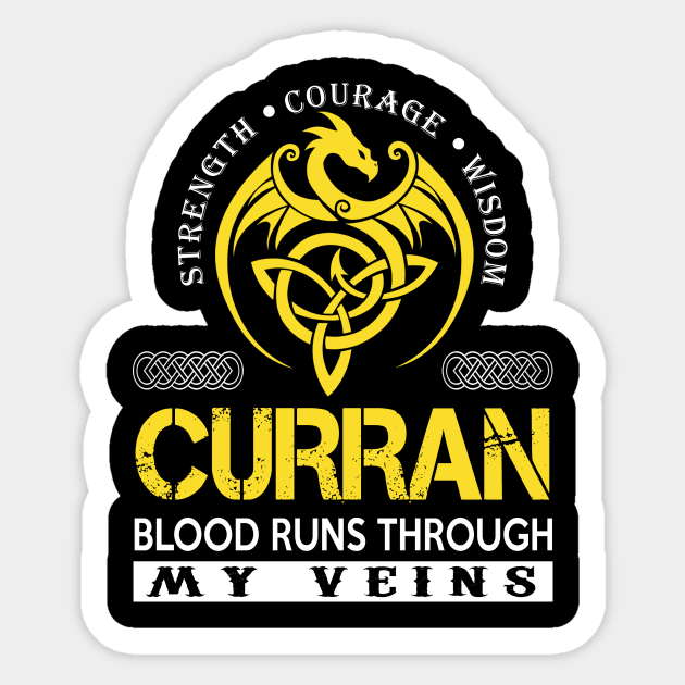 CURRAN Sticker by isaiaserwin